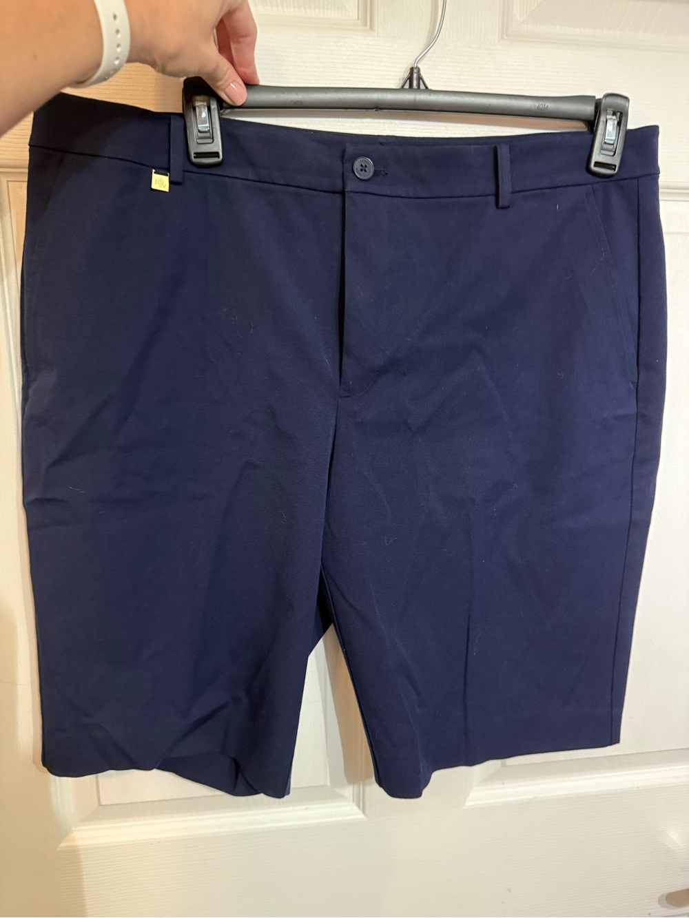 Woman’s Ralph Lauren Navy Long Shorts